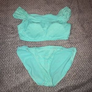Teal bikini